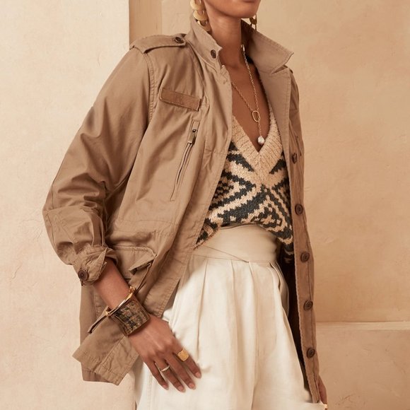 Banana Republic Utility Field Jacket NWOT - Picture 1 of 5